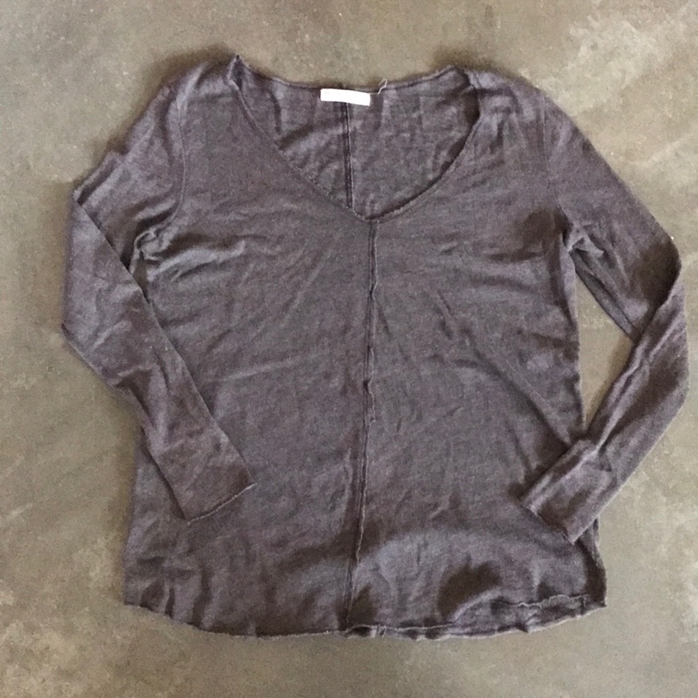 Off the shoulder long sleeve